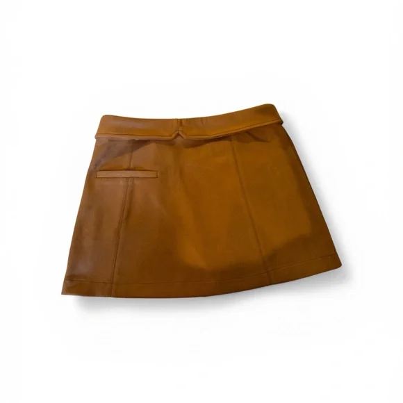 Stylish Tan Women's Shorts - Picture 3 of 3